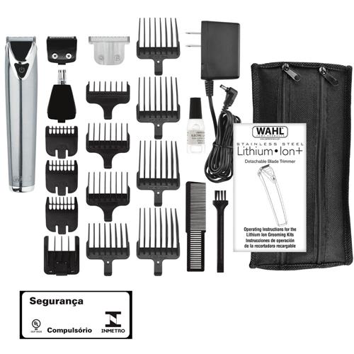 Aparador de Pelos 4 em 1 Wahl Lithium Ion Plus Bivolt Aparadores de Pelos no Extra com br Armario De Aço Pantin ~ Aparador de Pelos 4 em 1 Wahl Lithium Ion Plus Bivolt Aparadores de Pelos no Extra com br