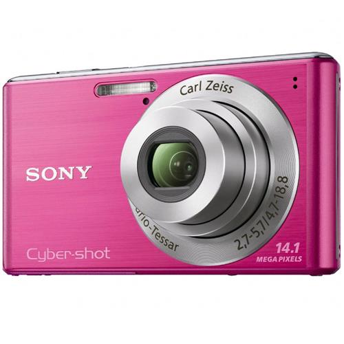 Câmera Digital Sony Cybershot DSCW530/P Rosa c/ 14.1 MP, LCD 2.7