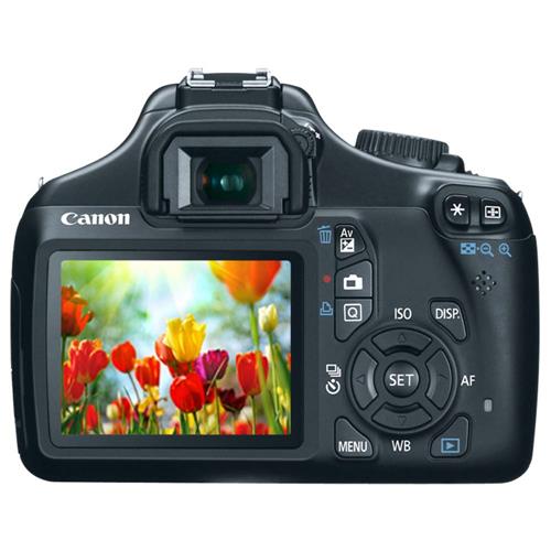 Câmera Digital Canon EOS Rebel T3 Preta com 12.2 MP CMOS, LCD 2.7