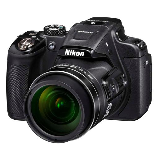 Câmera Digital Nikon Coolpix P610 Preta – 16.0MP, LCD Móvel 3", Zoom