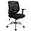 Cadeira Office Way com Encosto em Nylon e Função Relax - Preta - Importado