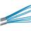 Batedor de Ovos em Silicone Bon Gourmet 7273 - Azul