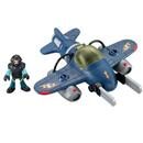 Avião Mattel Tornado Jet Sky Race Imaginext T53...