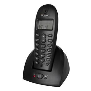 Telefone s/ Fio Oregon OS6014 1.9GHZ DECT Preto c/ Id. Chamadas e Viva-voz