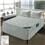 Colchão Casal Minaspuma Eco Sleep c/ Molas Bonnel e Double Side Branco - 1,38x1,88