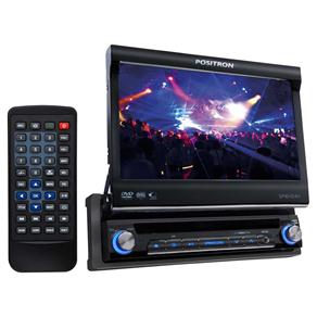 DVD Automotivo Pósitron SP6110 AV c/ Tela 7", Entrada Auxiliar Frontal e USB