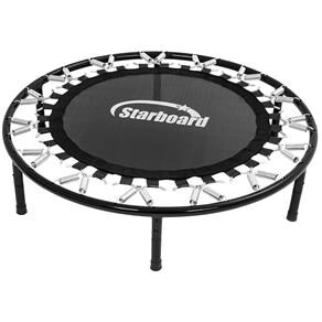 Mini Cama Elástica Sport & Camping Board 1064 - Cinza + Garrafa Squeeze Sport & Camping 500 ml