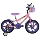 Bicicleta Aro 16 Houston Tina TN16J c/ Rodinhas...