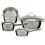 Conjunto de Panelas Tramontina Allegra 65650310 - 5 Peças