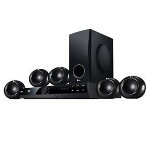 Home Theater LG HT306SU 5.1 canais c Entrada USB e Cabo HDMI - 330 W