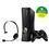 Console Microsoft Xbox 360 Preto Fosco com 250GB de Memória + Controle sem Fio e Headset
