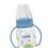 Mamadeira Neopan Turma da Mônica c/ Bico de Silicone, Alças e Tampa Protetora Azul - 250 ml