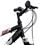 Bicicleta Aro 26 Mormaii com 21 Marchas e Full Suspension - Preta/Prata