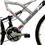 Bicicleta Aro 26 Mormaii com 21 Marchas e Full Suspension - Preta/Prata