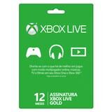 Xbox Live Gold - 12 Meses