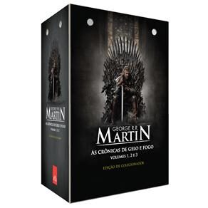 Livro - Box As Crônicas de Gelo e Fogo - 3 Volumes - George R. R. Martin