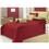 Kit Cama King Juma Karmin 150 Fios com 11 peças - Vermelho