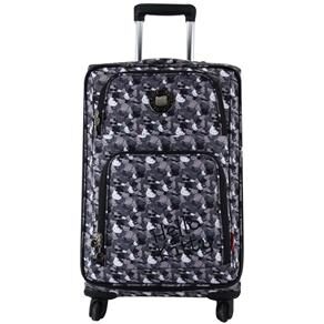 Mala de Viagem Choice Bag Hello Kitty HKFU102 Giro 360° Pequena - Cinza