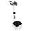 Plataforma Vibratória Kikos TC Plate 120W - Branca/Preta