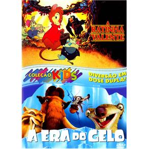 DVD - A Ratinha Valente + A Era Do Gelo - The Secret of NIMH + Ice Age - 2 Filmes - cod: 837768