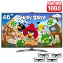 TV 46" Slim LED Smart Interaction 3D Samsung Sé...