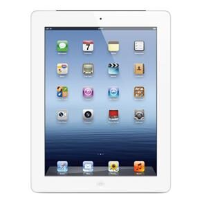 Novo iPad 4G Apple MD371BZA com 64GB, Wi-Fi, Bluetooth 4.0, Câmera HD, Acelerômetro, Bússola Digital, GPS, Tela 9,7" e iOS 5.1 - Branco