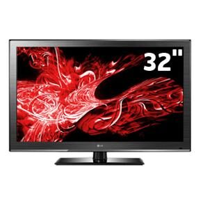TV 32” LCD HD LG Série CS460 Preto c/ Entrada HDMI e USB