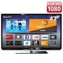 TV 47” Philips LED 47PFL5007G/78 Full HD com Sm...