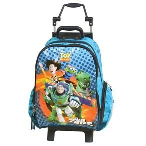 Mochilete com Carrinho Dermiwil Toy Story Disney Pixar M&eacute;dia 50476 - Azul - cod: 1698414