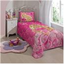 Edredom Infantil Lepper Princesa Barbie - Rosa