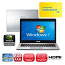 Notebook Asus N46VM-V3080Q com Intel® Core i7-3...