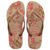 Havaianas Color Fashion Flores - Areia