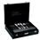 Faqueiro Euro Home FQM345 c/ 75 Peças e Estojo Black Piano