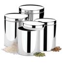 Conjunto de Potes para Mantimentos Inox Brinox ...