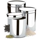Conjunto de Potes para Mantimentos Brinox Inox ...