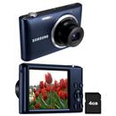 Câmera Digital Samsung ST72 Preta Cobalto, 16.2...