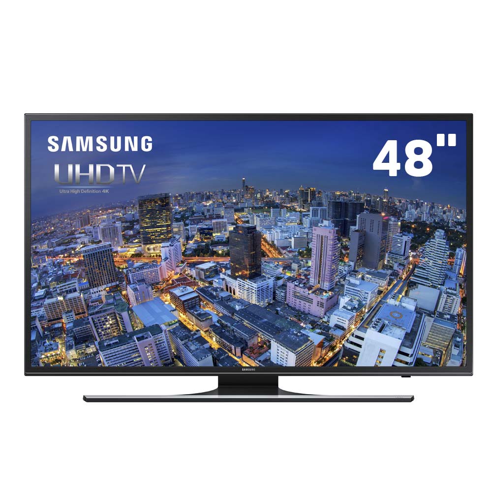 Smart TV LED 48" Ultra HD 4K Samsung UN48JU6500 com UHD Upscaling, Quad