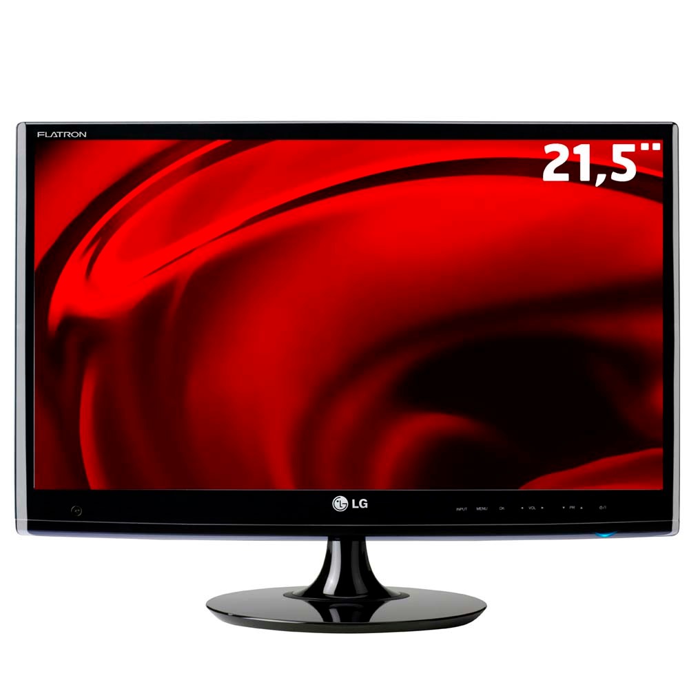 TV Monitor 21,5" LED LG M2280A Full HD c/ Entrada HDMI TV Monitor no