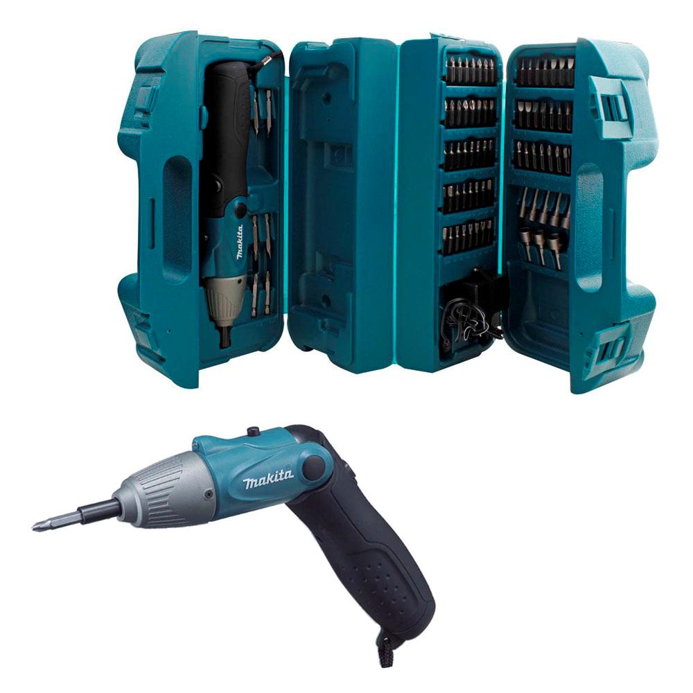 Parafusadeira à Bateria 1/4" Makita 6723DW com Estojo, Bateria
