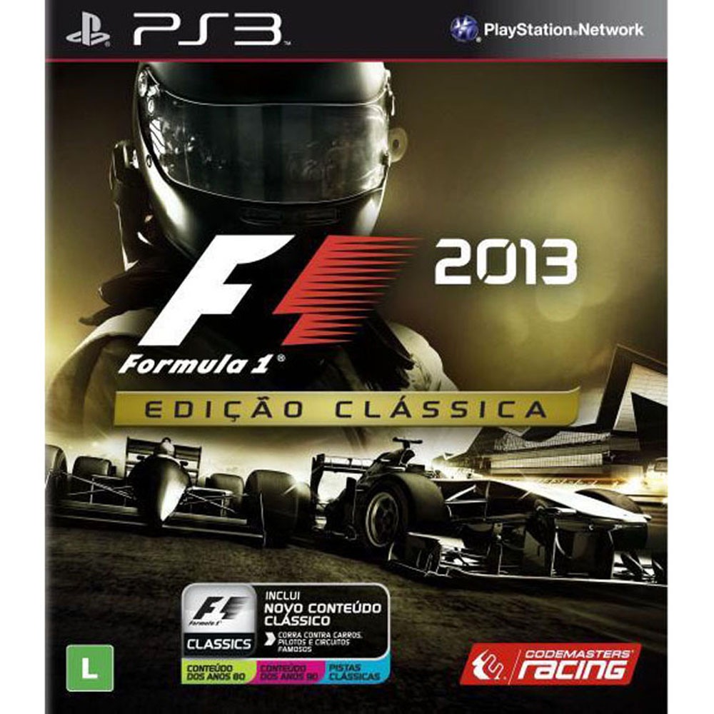 Jogo Formula 1 2013 Classic Edition PS3 Jogos Playstation 3 no