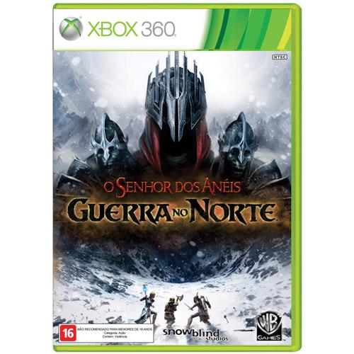 Jogo O Senhor dos Anéis Guerra no Norte Xbox 360 Jogos Xbox 360 no