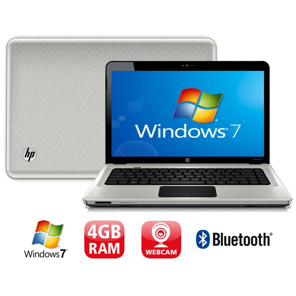 Notebook HP Pavilion dv52115br c/ AMD Turion II DualCore P520, 4GB