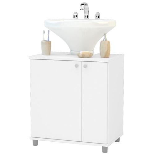 Gabinete para Banheiro Politorno com 2 Portas Branco Gabinetes para Banhe -> Armario De Banheiro Em Fibra Gabinete para Banheiro Politorno com 2 Portas Branco Gabinetes para Banhe -> Armario De Banheiro Em Fibra