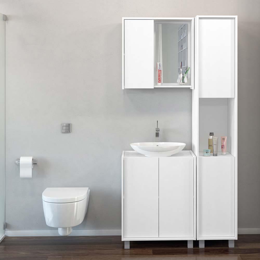 Kit Armário Multiuso Politorno Itália + Armário Aéreo Politorno Itália + Balc u00e3o para Banheiro Aparador Rustica De Madeira ~ Kit Armário Multiuso Politorno Itália + Armário Aéreo Politorno Itália + Balc u00e3o para Banheiro