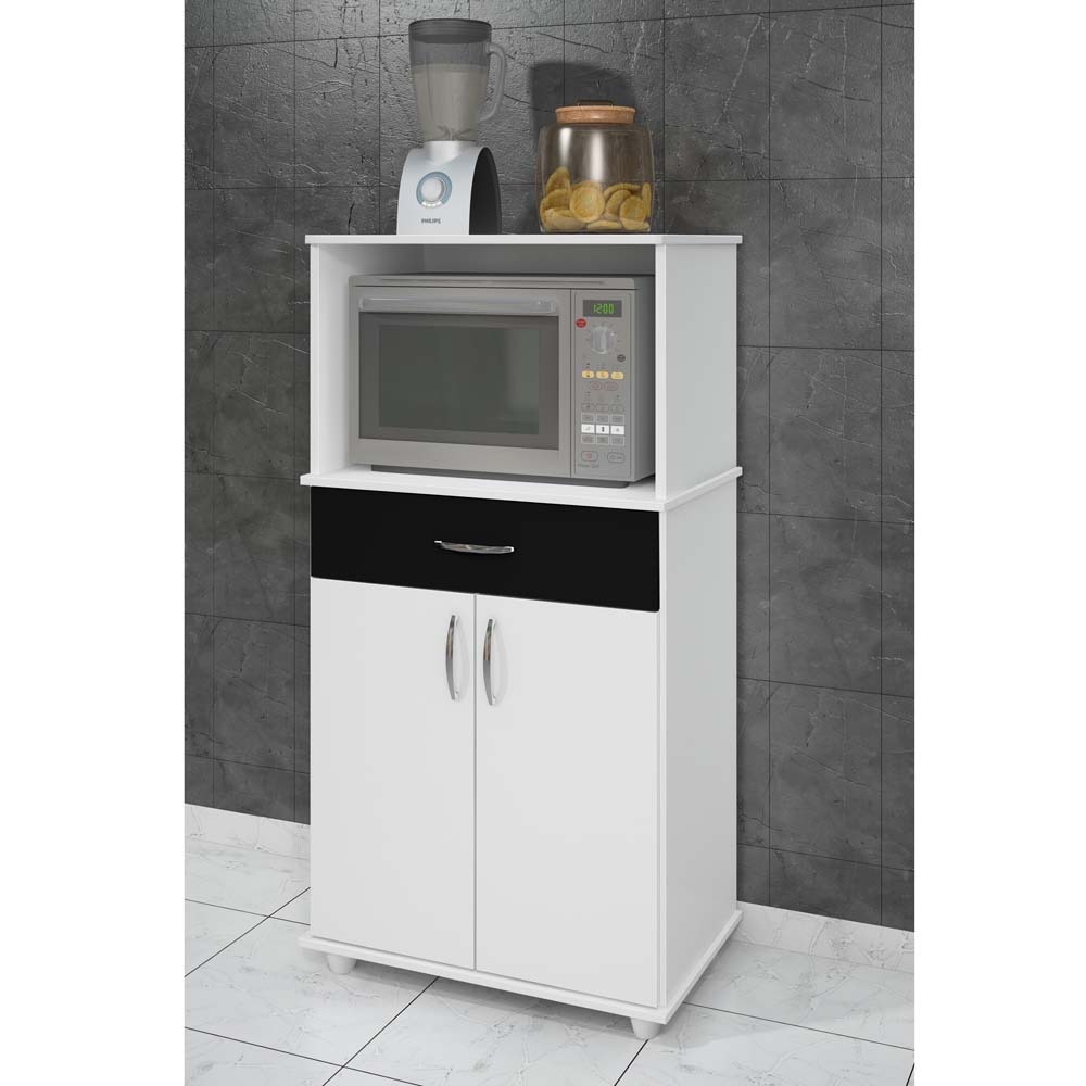 Armário Benetil com 2 Portas e 1 Gaveta Flex Preto Branco Balcões e Fruteiras no Extra com br Artesanato Em Mdf Osasco ~ Armário Benetil com 2 Portas e 1 Gaveta Flex Preto Branco Balcões e Fruteiras no Extra com br