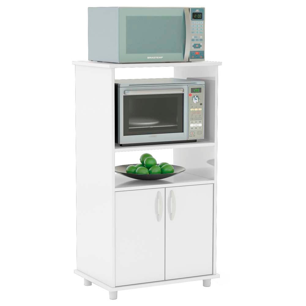 Armário Politorno Blumenau p Forno e micro ondas Branco Aparador Ingles Antiguo ~ Armário Politorno Blumenau p Forno e micro ondas Branco