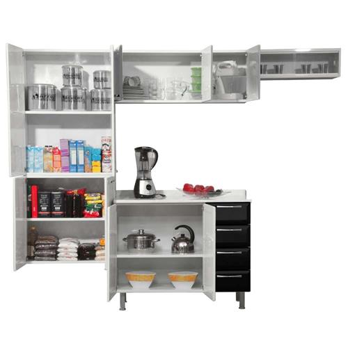 Cozinha Compacta Itatiaia Anita Smart com 3 Peças + Conjunto de Talheres Tram # Cozinha Compacta Tramontina Cozinha Compacta Itatiaia Anita Smart com 3 Peças + Conjunto de Talheres Tram # Cozinha Compacta Tramontina
