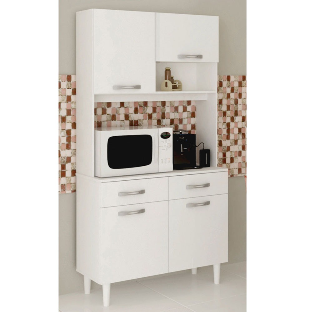 Armário de Cozinha Multivis u00e3o Michele com 4 Portas e 2 Gavetas Cozinha Compacta no Extra com br Adesivo De Retalho Festa Junina ~ Armário de Cozinha Multivis u00e3o Michele com 4 Portas e 2 Gavetas Cozinha Compacta no Extra com br