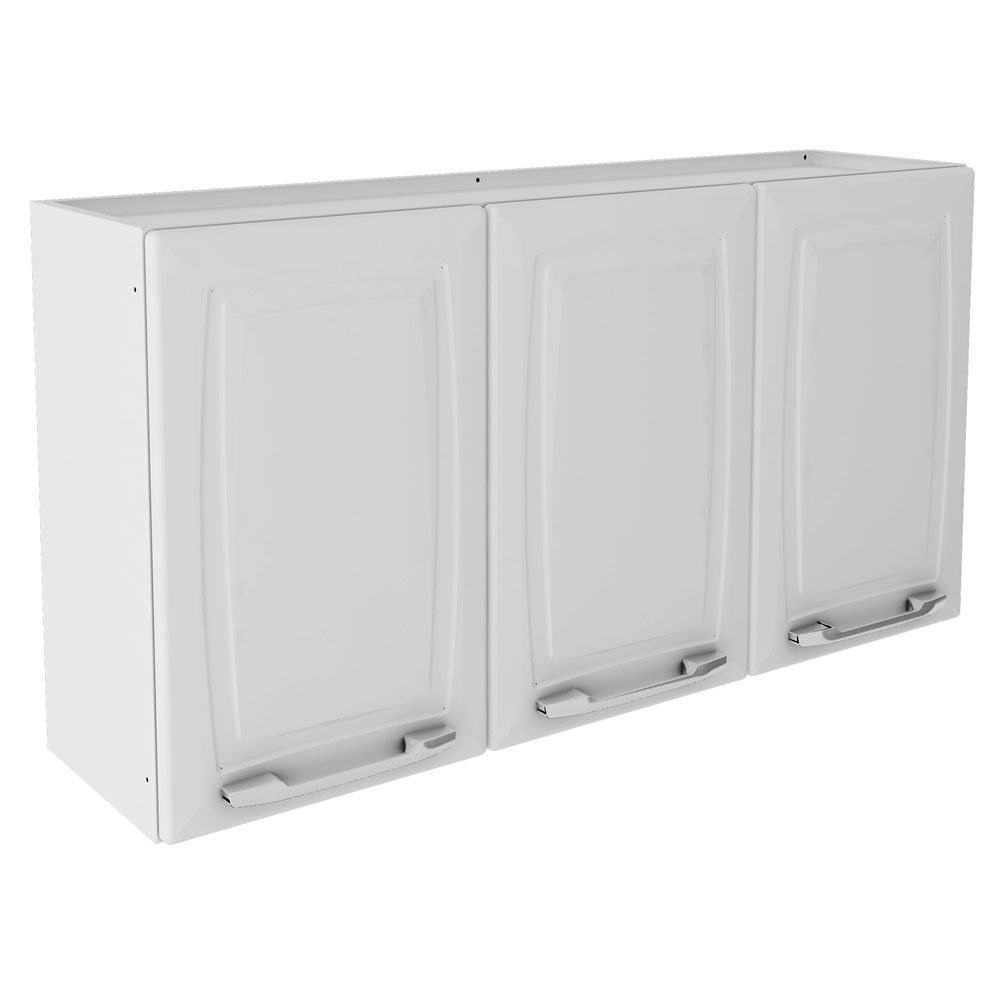 Armário Itatiaia Max Diamante IP3 C com 3 Portas Branco Tecido Adesivo De Mandala ~ Armário Itatiaia Max Diamante IP3 C com 3 Portas Branco