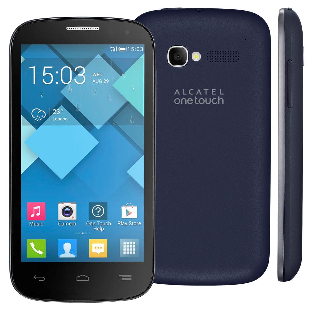 Smartphone Alcatel One Touch Pop C5 Preto com Tela 4 5 Dual Chip Smartphone Alcatel One Touch Pop C5 Preto com Tela 4 5 Dual Chip